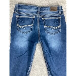 BKE Women's Blue Boot Cut Jeans